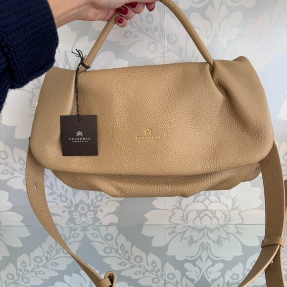 Cuoieria Fiorentina Beige Handbag - Picture 2 of 10